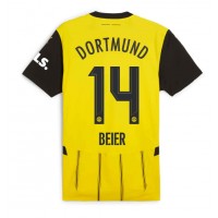 Borussia Dortmund Maximilian Beier #14 Fußballbekleidung Heimtrikot 2024-25 Kurzarm